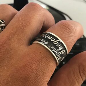 Esempio di gioiello personalizzato MyRing