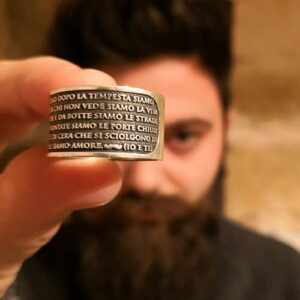 Esempio di gioiello personalizzato MyRing