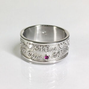 Esempio di gioiello personalizzato MyRing
