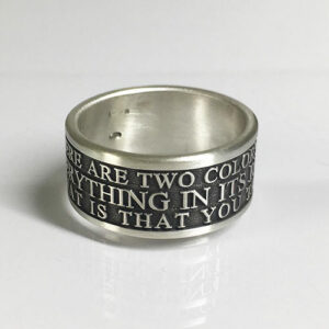 Esempio di gioiello personalizzato MyRing