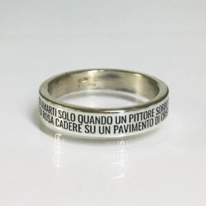 Esempio di gioiello personalizzato MyRing
