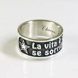 Esempio di gioiello personalizzato MyRing