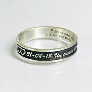 Esempio di gioiello personalizzato MyRing