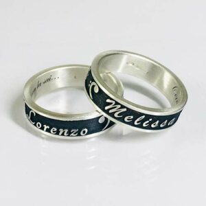 Esempio di gioiello personalizzato MyRing