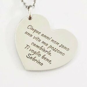 Esempio di gioiello personalizzato MyRing