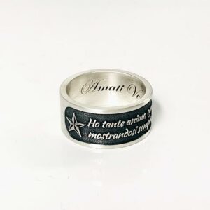 Esempio di gioiello personalizzato MyRing