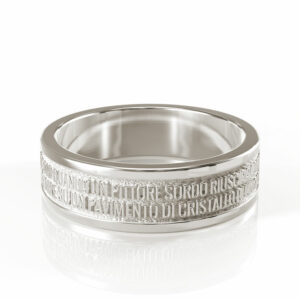 <h2>Naturale</h2><p>La finitura distintiva dell’argento esalta splendidamente la sua lucentezza naturale, conferendo eleganza</p>
