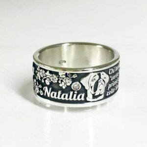 Esempio di gioiello personalizzato MyRing