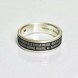 Esempio di gioiello personalizzato MyRing