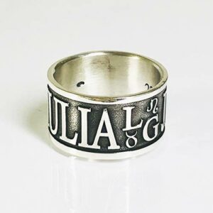 Esempio di gioiello personalizzato MyRing