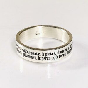 Esempio di gioiello personalizzato MyRing