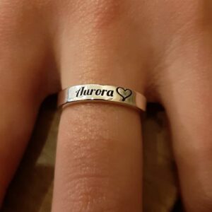 Esempio di gioiello personalizzato MyRing