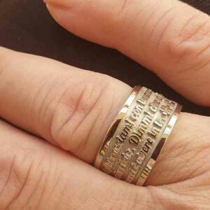 Esempio di gioiello personalizzato MyRing